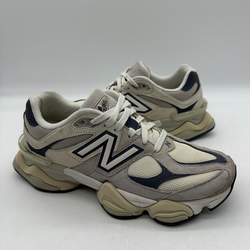 New Balance U9060EEB Mens 8 Womens 9.5 'Moonrock Linen'‎ 9060 Chunky Suede Shoes